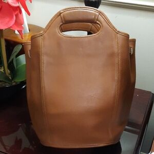 Coach Tan Leather Handbag